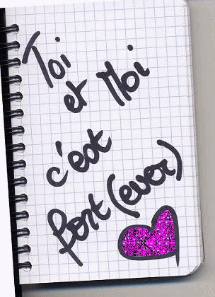 leslie + moi = forever